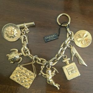 Chanel Vintage charm bracelet